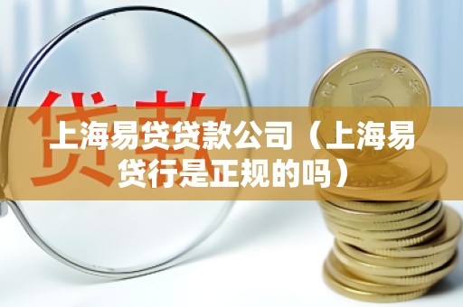 上海易贷贷款公司(上海易贷行是正规的吗) 上海易贷贷款公司(上海易贷行是正规的吗)